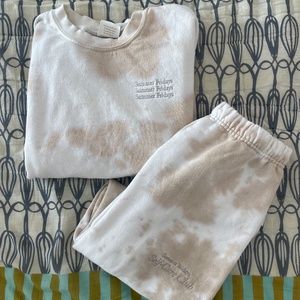 Summer Fridays lounge set size small